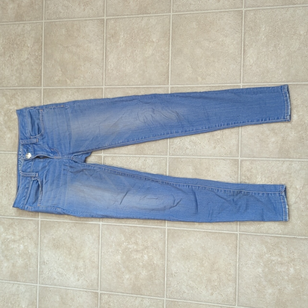 American Eagle Super Skinny Mid-Rise Jeans